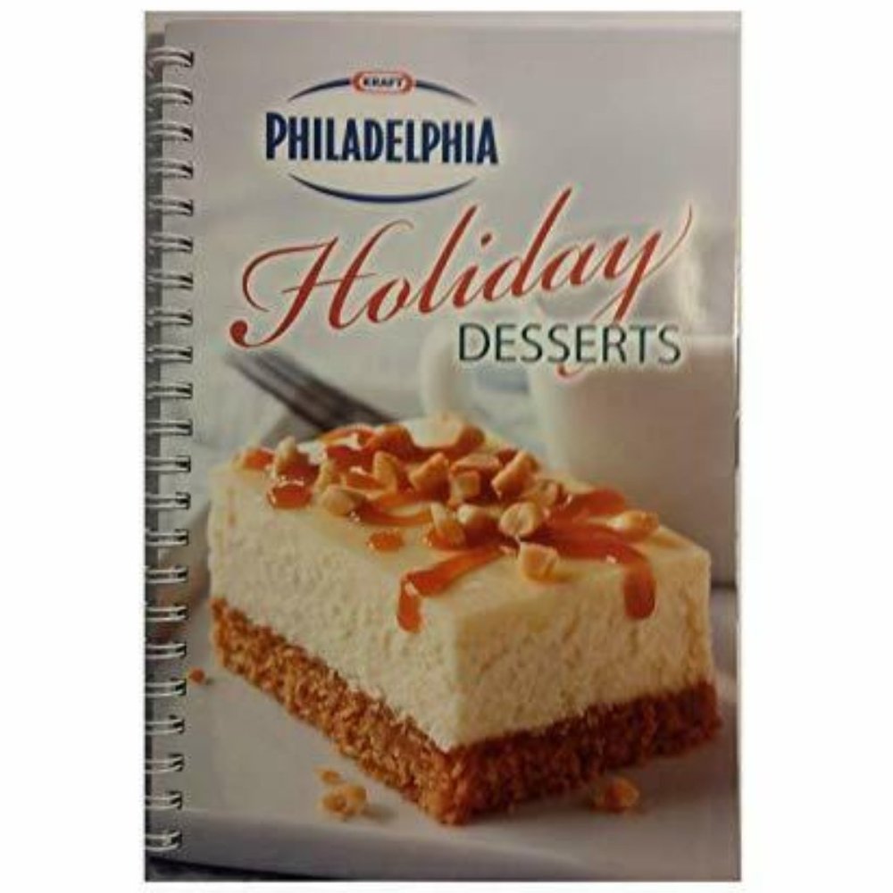 Kraft Philadelphia Holiday Desserts Cookbook YUMMY